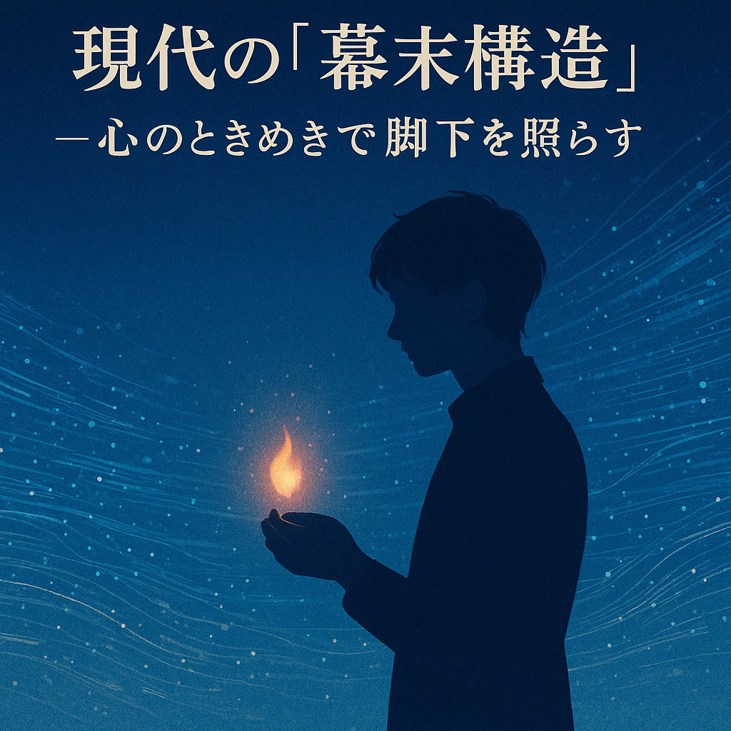 現代の「幕末構造」—心のときめきで脚下を照らす